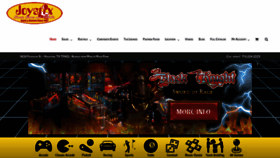 What Joystixgames.com website looked like in 2019 (4 years ago)