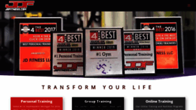 What Jdfitness.com website looked like in 2019 (4 years ago)