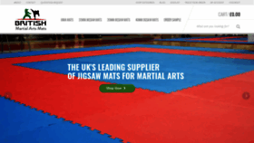 What Jigsawmats4martialarts.co.uk website looked like in 2019 (4 years ago)