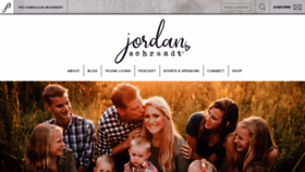 What Jordanschrandt.com website looked like in 2019 (4 years ago)