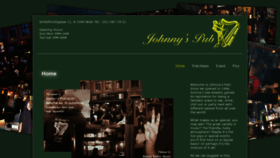 What Johnnys-pub.at website looked like in 2019 (4 years ago)