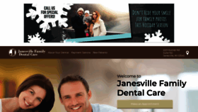 What Janesvillefamilydentalcare.com website looked like in 2019 (4 years ago)