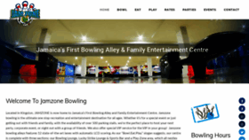 What Jamzonebowling.com website looked like in 2019 (4 years ago)