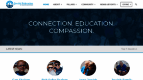 What Jewishdesmoines.org website looked like in 2019 (4 years ago)