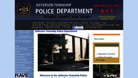 What Jeffersonpolice.com website looked like in 2019 (4 years ago)