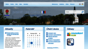 What Jeseniknadodrou.cz website looked like in 2019 (4 years ago)