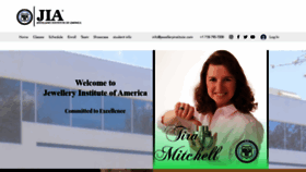 What Jewelleryinstitute.com website looked like in 2019 (4 years ago)