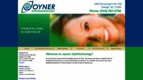 What Joynereye.com website looked like in 2019 (4 years ago)