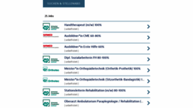 What Jobs.paraplegie.ch website looked like in 2019 (4 years ago)