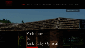 What Jackrabyoptical.com website looked like in 2019 (4 years ago)