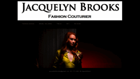What Jacquelynbrooks.com website looked like in 2019 (4 years ago)