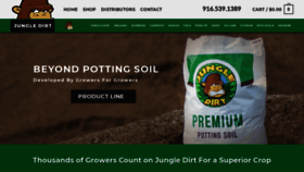 What Jungledirt.com website looked like in 2019 (4 years ago)
