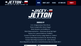 What Jaceyjetton.com website looked like in 2019 (4 years ago)