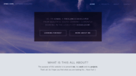What Jonasjohn.de website looked like in 2019 (5 years ago)