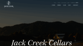 What Jackcreekcellars.com website looked like in 2019 (4 years ago)