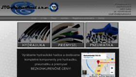 What Jtg-hydrasteel.sk website looked like in 2019 (4 years ago)