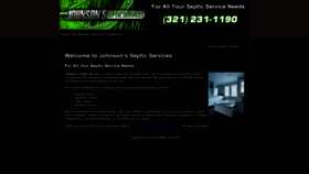 What Johnsonsepticservices.com website looked like in 2019 (4 years ago)