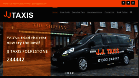 What Jjtaxis.com website looked like in 2019 (4 years ago)