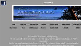 What Johnebner.com website looked like in 2019 (4 years ago)