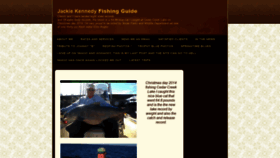 What Jackiekennedyfishingguide.com website looked like in 2019 (4 years ago)