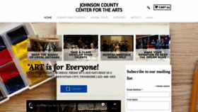 What Jocoartcenter.org website looked like in 2019 (4 years ago)