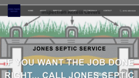 What Jonesspecticservice.com website looked like in 2019 (6 years ago)