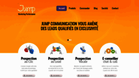What Jump-communication.com website looked like in 2019 (4 years ago)