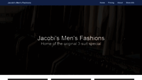 What Jacobi702.com website looked like in 2019 (4 years ago)