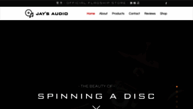 What Jays-audio.com website looked like in 2019 (4 years ago)