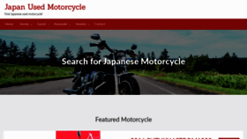 What Japanmotorcycleexport.com website looked like in 2019 (4 years ago)