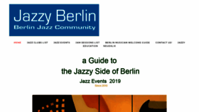 What Jazzclubsinberlin.com website looked like in 2019 (4 years ago)