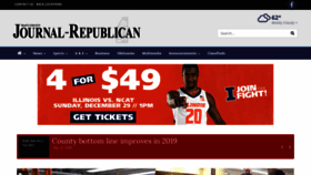 What Journal-republican.com website looked like in 2019 (4 years ago)