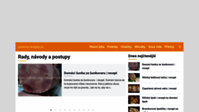 What Jitulciny-recepty.cz website looked like in 2019 (4 years ago)