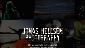 What Jonashellsen.com website looked like in 2019 (4 years ago)