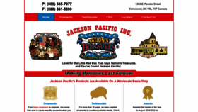What Jacksonpacific.com website looked like in 2019 (4 years ago)