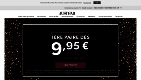 What Justfab.fr website looked like in 2019 (4 years ago)