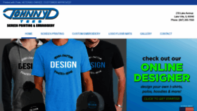 What Johnnydtees.com website looked like in 2019 (4 years ago)