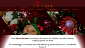 What Jmerulloimports.com website looked like in 2020 (4 years ago)
