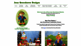 What Jeangreenhowe.com website looked like in 2020 (4 years ago)