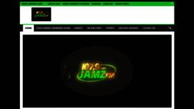 What Jamz1079.com website looked like in 2020 (4 years ago)