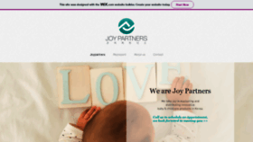 What Joy-partners.com website looked like in 2020 (4 years ago)