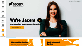 What Jacentretail.com website looked like in 2020 (4 years ago)