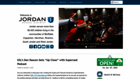 What Jordandistrict.org website looked like in 2020 (4 years ago)