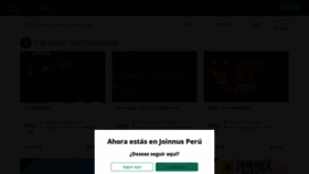 What Joinnus.com.pe website looked like in 2020 (6 years ago)