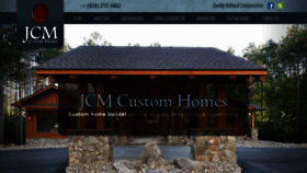 What Jcmcustomhomes.com website looked like in 2020 (4 years ago)