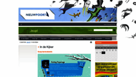 What Jeugddienstnieuwpoort.be website looked like in 2020 (4 years ago)