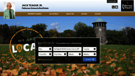 What Jackteague.com website looked like in 2020 (4 years ago)