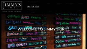 What Jimmysgrillnaperville.com website looked like in 2020 (4 years ago)