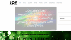 What Joybaptist.com website looked like in 2020 (4 years ago)