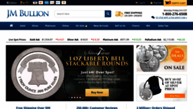What Jmbullion.com website looked like in 2020 (4 years ago)